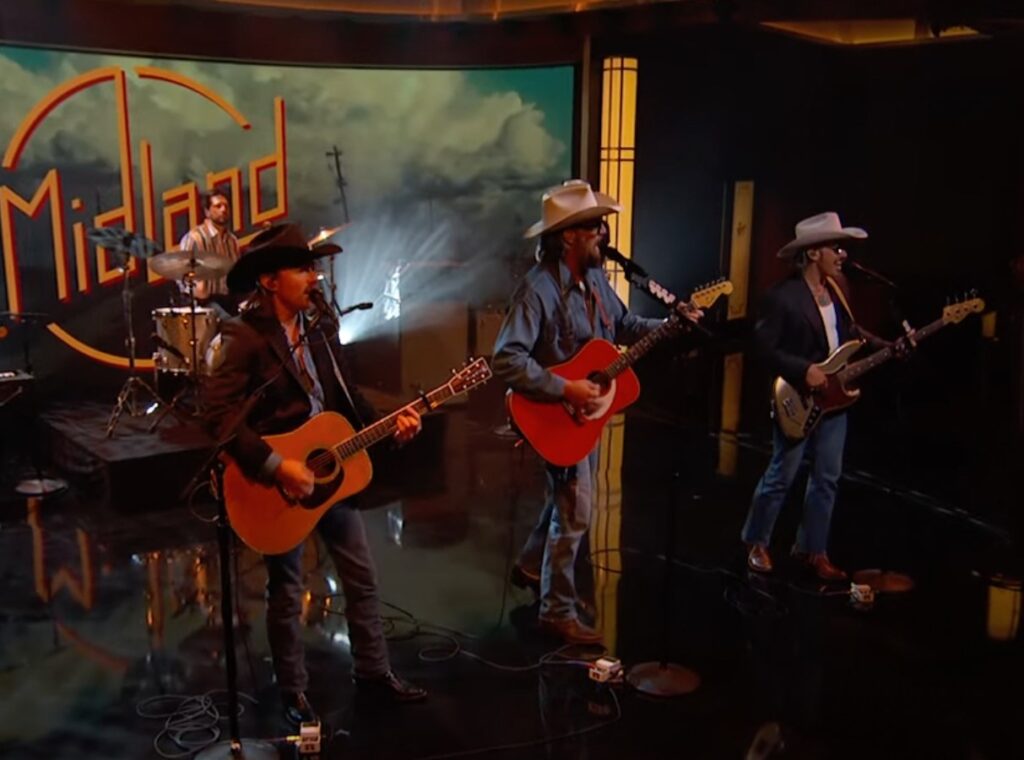 Watch Midland’s Reflective Performance Of ‘lone Star State Of Mind’