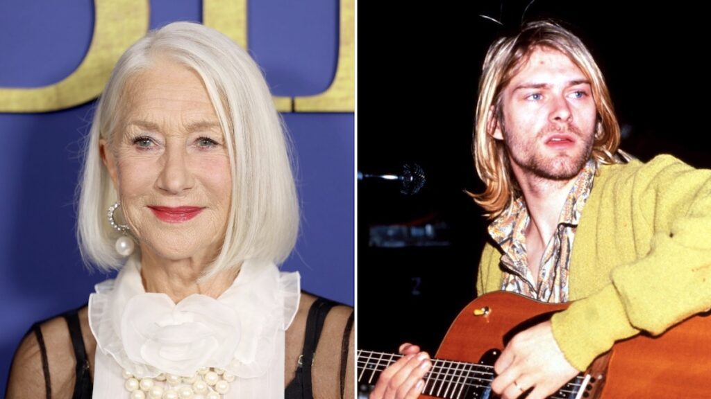 Dame Helen Mirren Says She Is “sad That Kurt Cobain