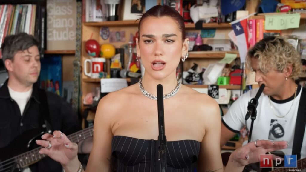 Dua Lipa Performs A Wonderful Tiny Desk Concert: Watch