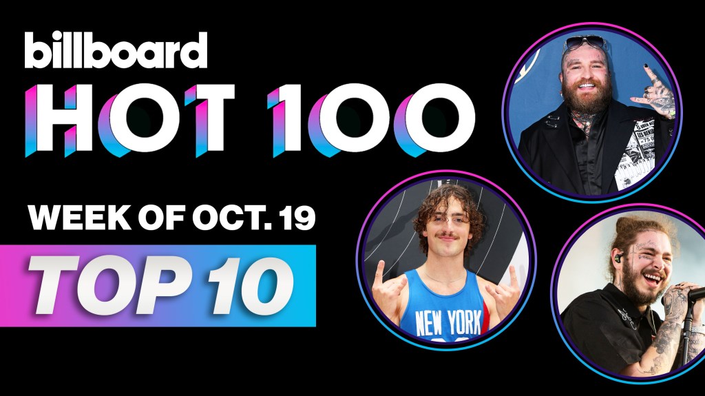 Billboard Hot 100 Top 10 Countdown For October 19, 2024