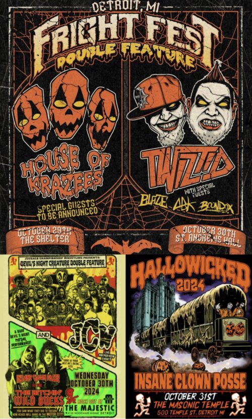 Celebrate Halloween In Detroit With House Of Krazees, Twiztid &