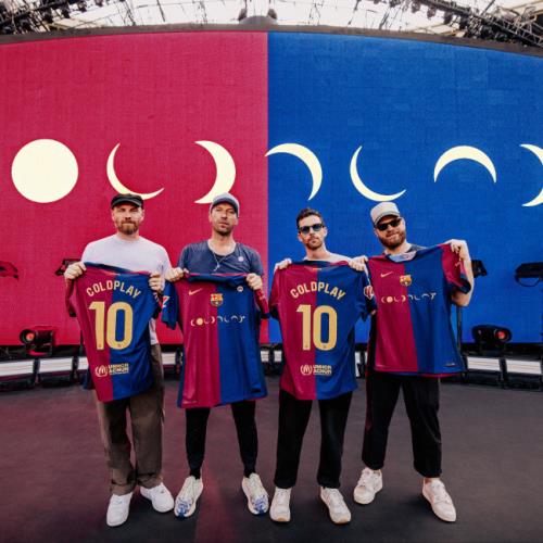 Coldplay To Feature On Fc Barcelona Shirt In Latest Spotify