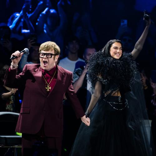 Dua Lipa Brings Out Elton John At Royal Albert Hall