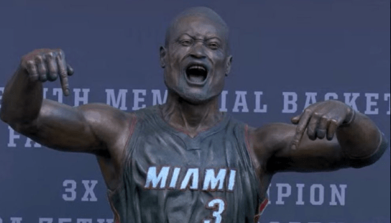 Dwyane Wade's New Statue Looks Nothing Like The Former Nba