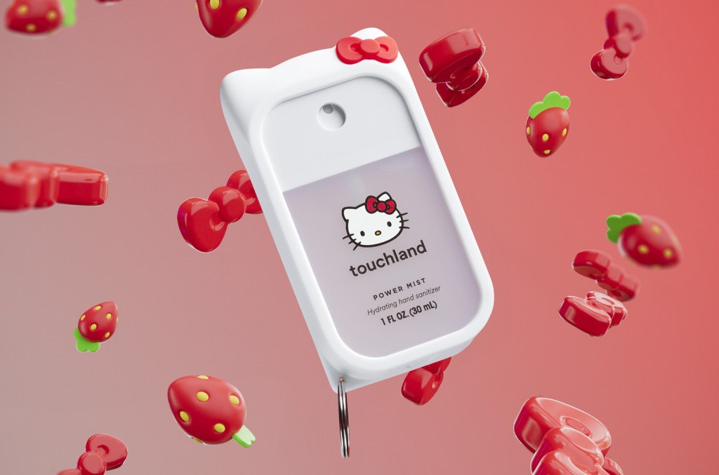 Hello Kitty Celebrates 50th Anniversary With Touchland's First Collaboration