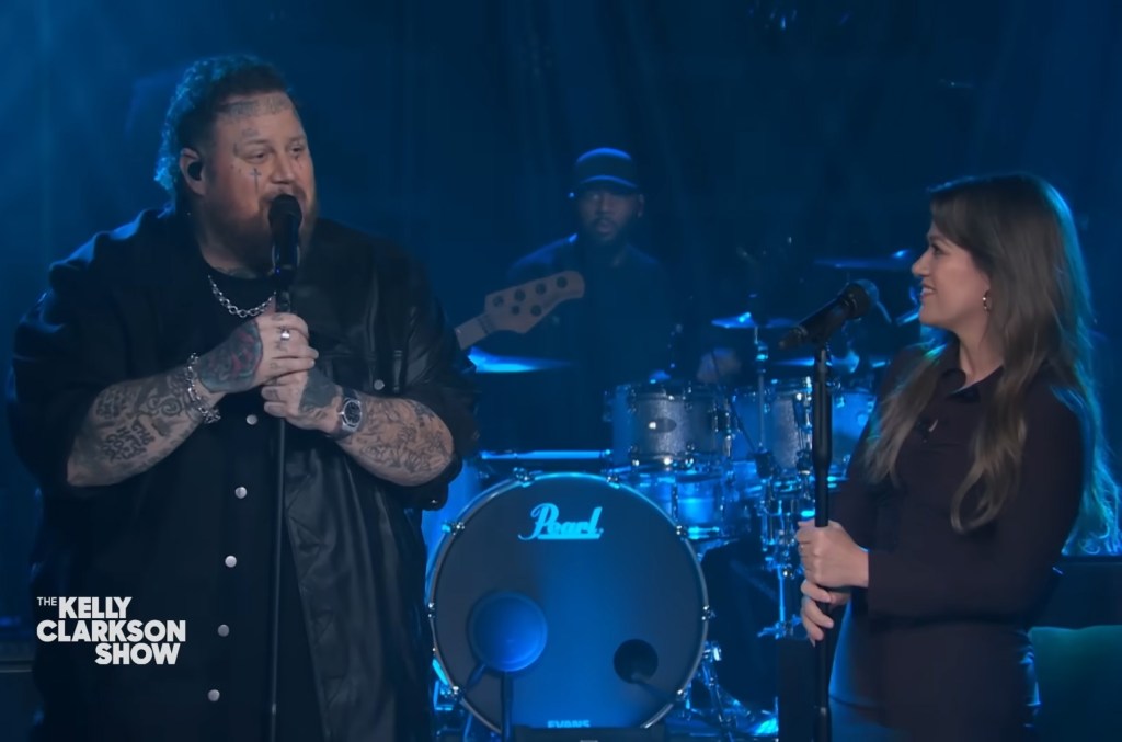 Jelly Roll Joins Kelly Clarkson For A Heart Pounding Rendition Of