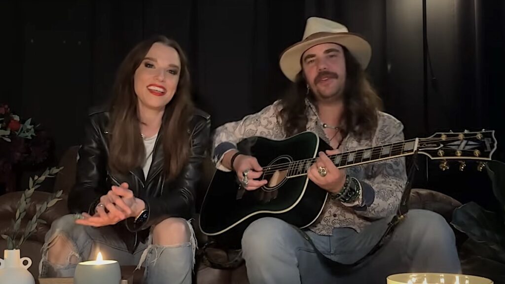 Lzzy Hale And Joe Hottinger Of Halestorm Announce “living Room