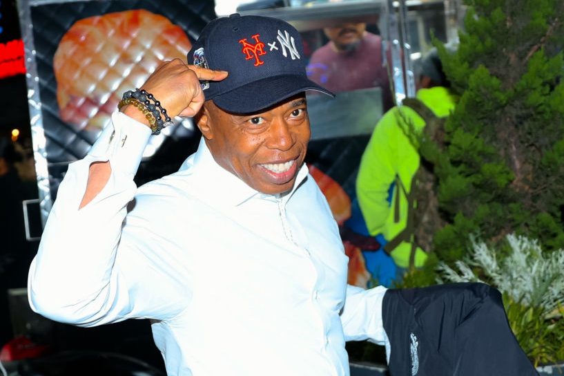 Mixxy Mayor Eric Adams Swiped For Swaggerless Baseball Cap With