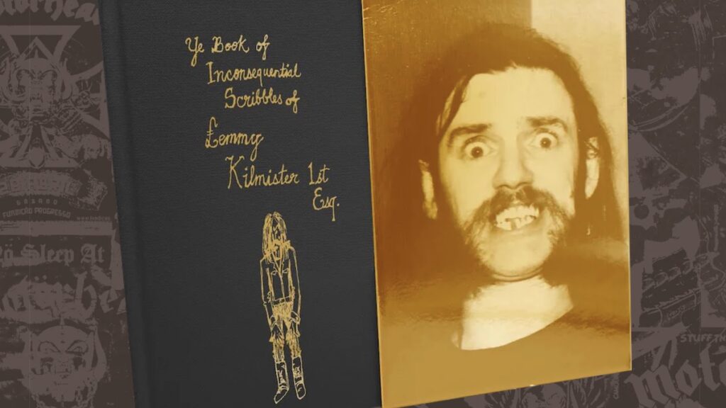 Motörhead Announce Book Of Lemmy Kilmister’s Scribbles And Musings