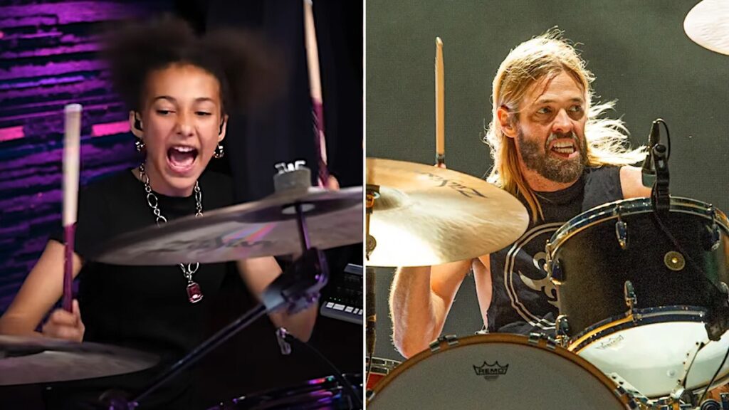 Nandi Bushell Performs Foo Fighters’ “learn To Fly” With Drumsticks