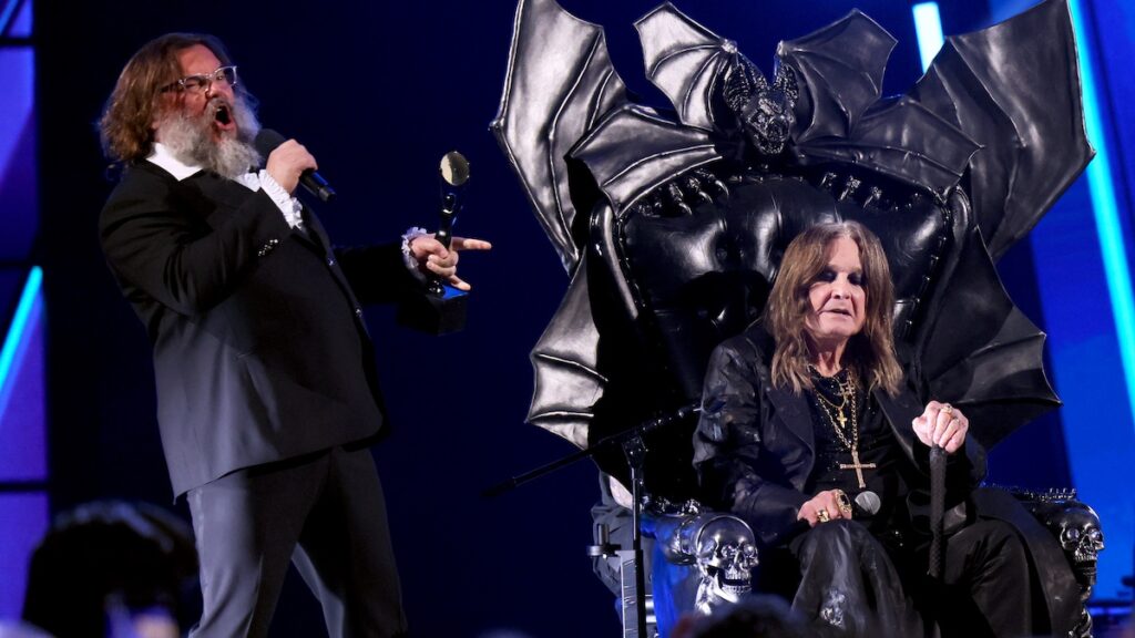 Ozzy Osbourne Inducted Into Rock Hall By Electrifying Jack Black