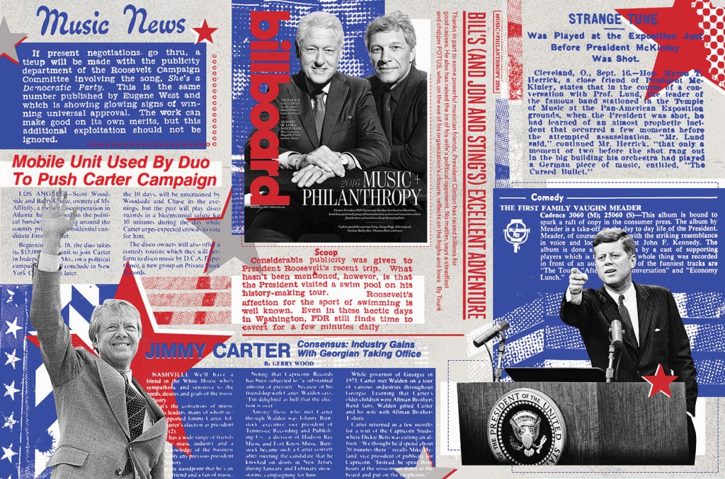 Pres. Play: U.s. Presidents In Billboard’s Back Pages, From The