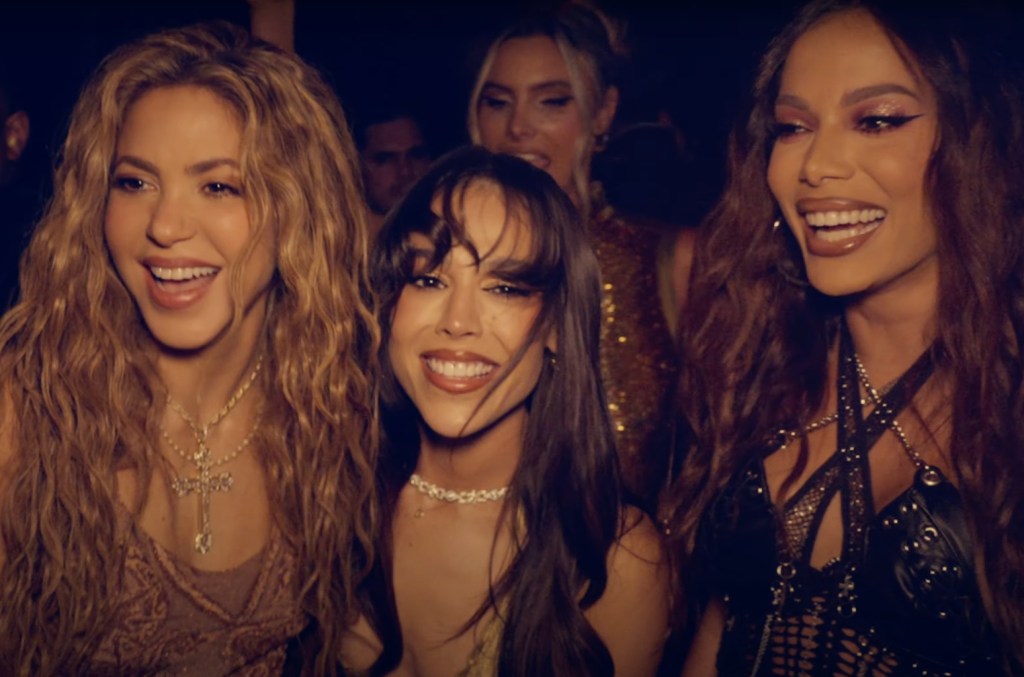 Shakira's "soltera" Music Video Arrives With Cameos From Anitta, Danna