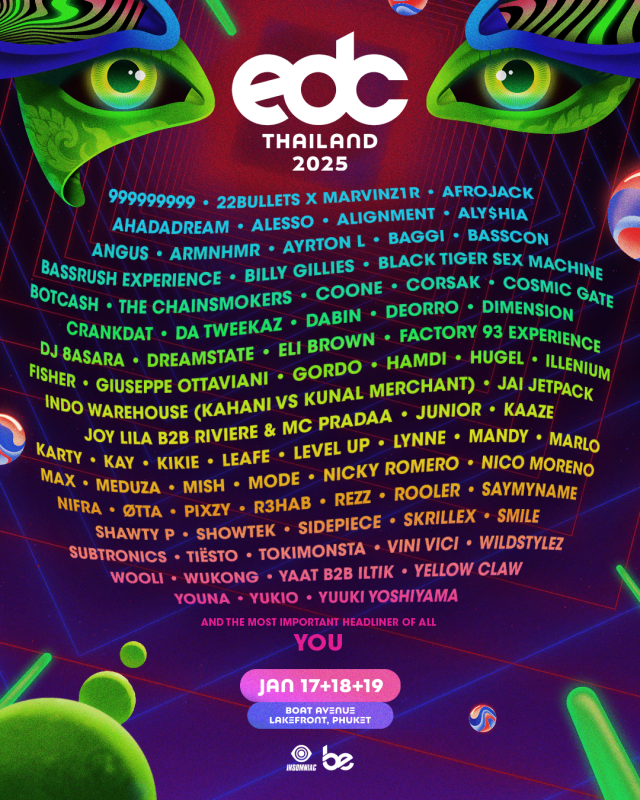 Skrillex, Illenium, Subtronics And More Confirmed For The First Edc