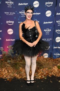 Charli D'Amelio attends Heidi Klum's 23rd Annual Halloween Party presented by Butterfinger, Mattel and Prime Video at The Venue on Music Row on October 31, 2024 in New York City.