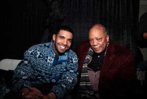 Drake and Quincy Jones