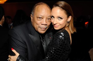 Quincy Jones and Nicole Richie