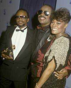 Quincy Jones, Stevie Wonder and Dionne Warwick