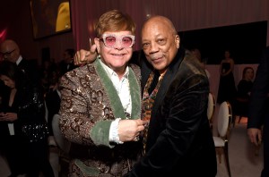 Sir Elton John and Quincy Jones