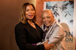 Queen Latifah and Quincy Jones