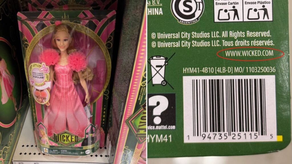 Mattel's Wicked Dolls Mistakenly Includes Adult Movie Website On Packaging