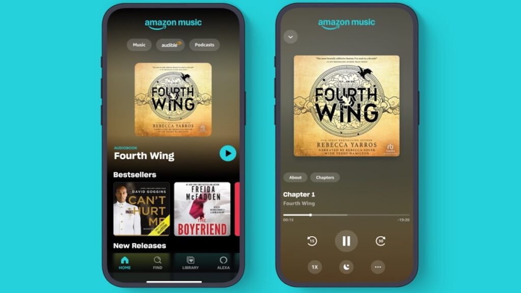 Amazon Music Unlimited Now Includes Access To Audible’s Catalogue Of