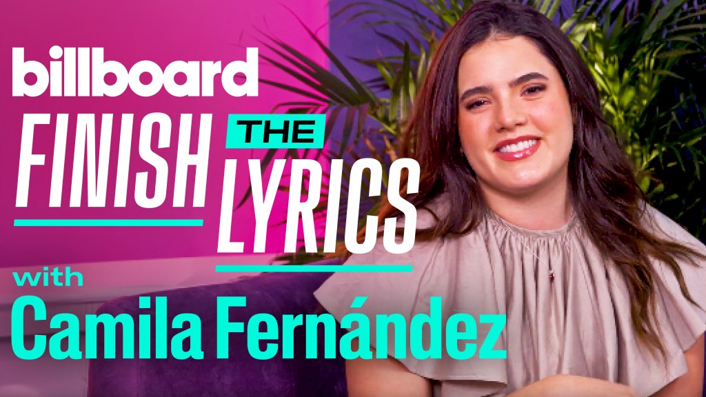 Camila Fernández Performs 'finish The Lyrics' | Billboard