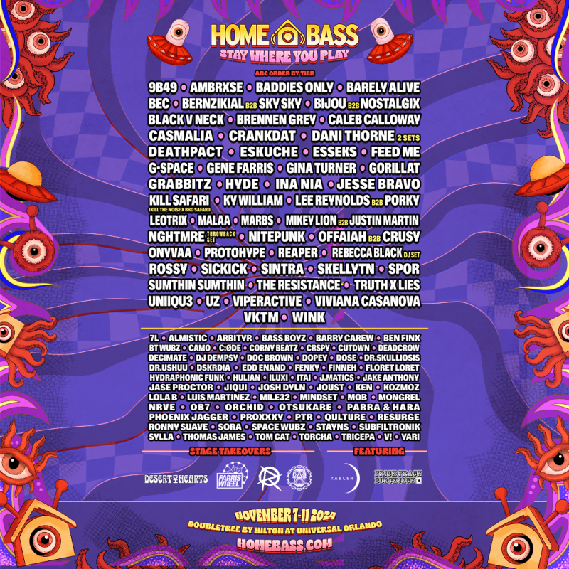 Crankdat, Malaa, Nghtmre & More Headline Stellar 2024 Home Bass