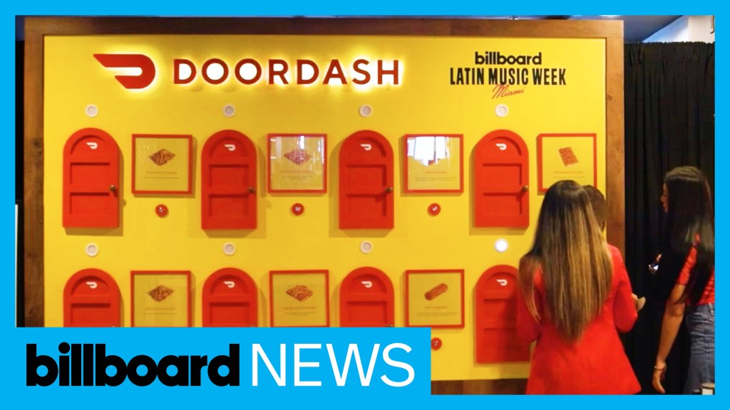 Doordash Delivers Local Miami Favorites To Billboard Latin Music Week