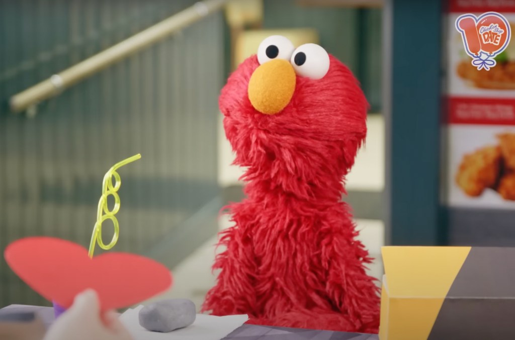 Elmo Has An Awkwardly Funny "chicken Shop" Date With Amelia