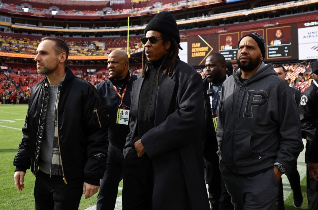 Fans React To Jay Z's Presence At The Washington Commanders Vs.