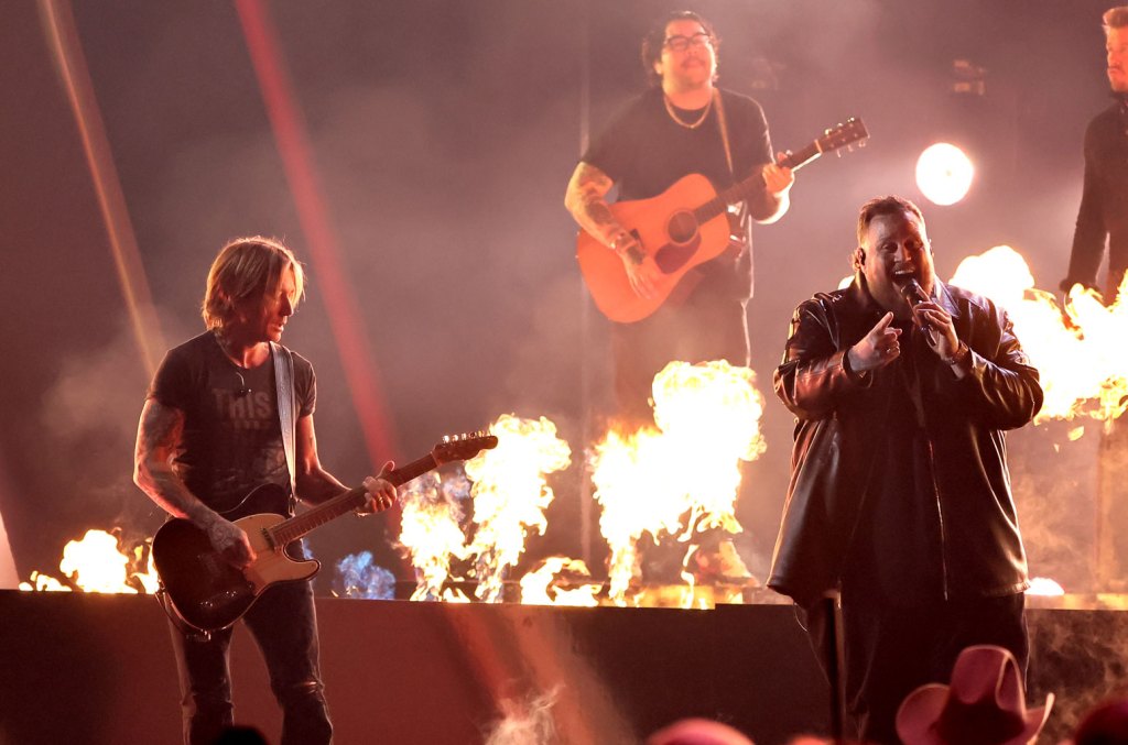 Jelly Roll & Keith Urban Bring The Fire To Perform