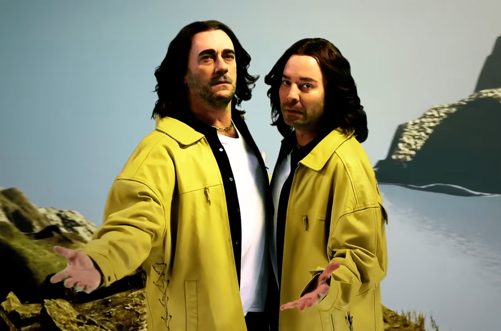 Jimmy Fallon & Jon Hamm Transform Into Creed For Hilarious