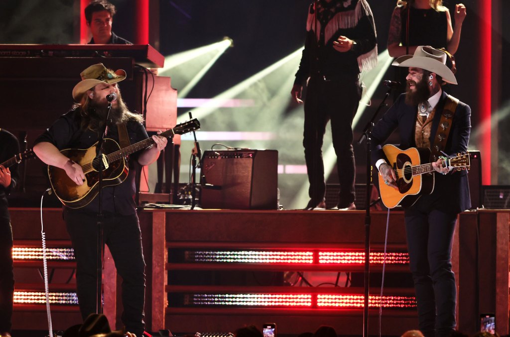 Post Malone & Chris Stapleton Open 2024 Cma Awards With