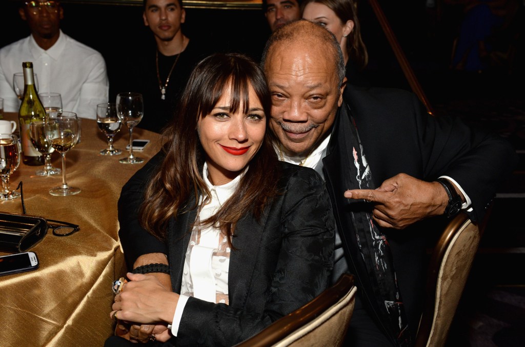 Rashida Jones Says Her Dad Quincy Jones 'was Love' In