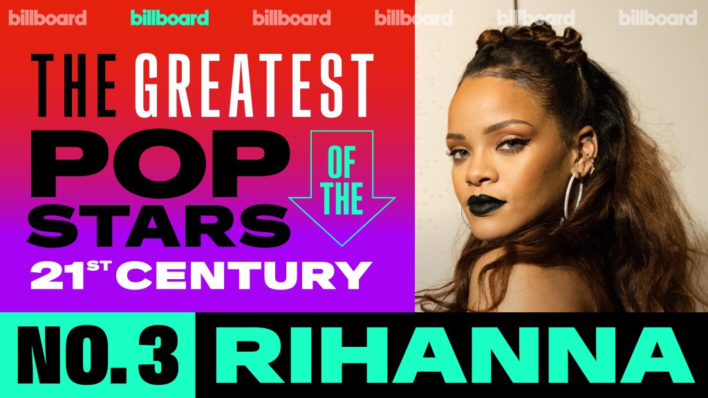 Rihanna Is Ranked Number 3 Among The Best Pop Stars