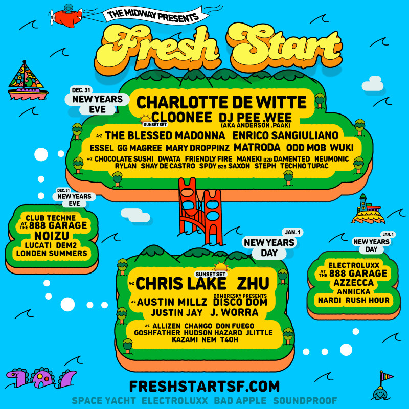 Win 2 Vip Passes To San Francisco's Fresh Start Block