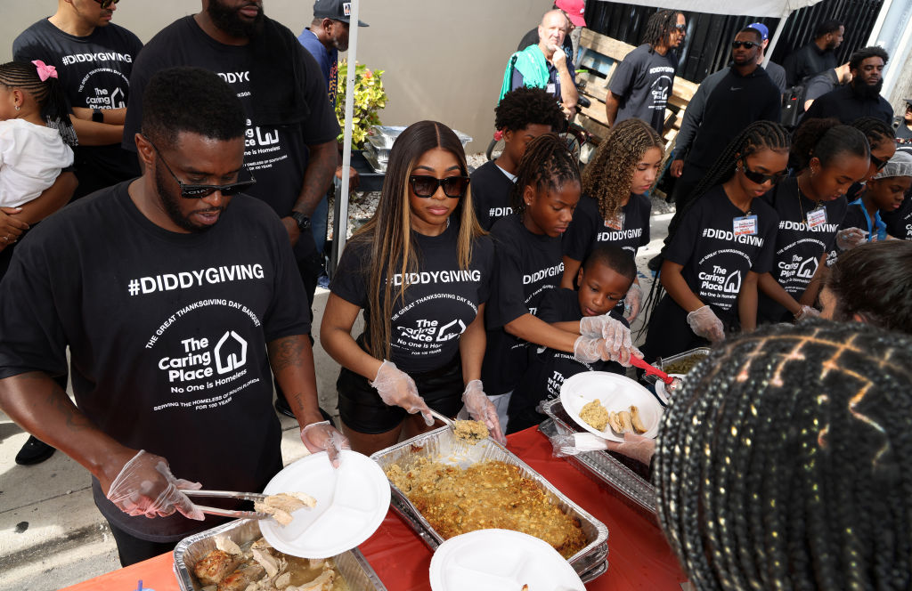 You Care: Sean Diddy Combs' Thanksgiving Menu Revealed While Behind