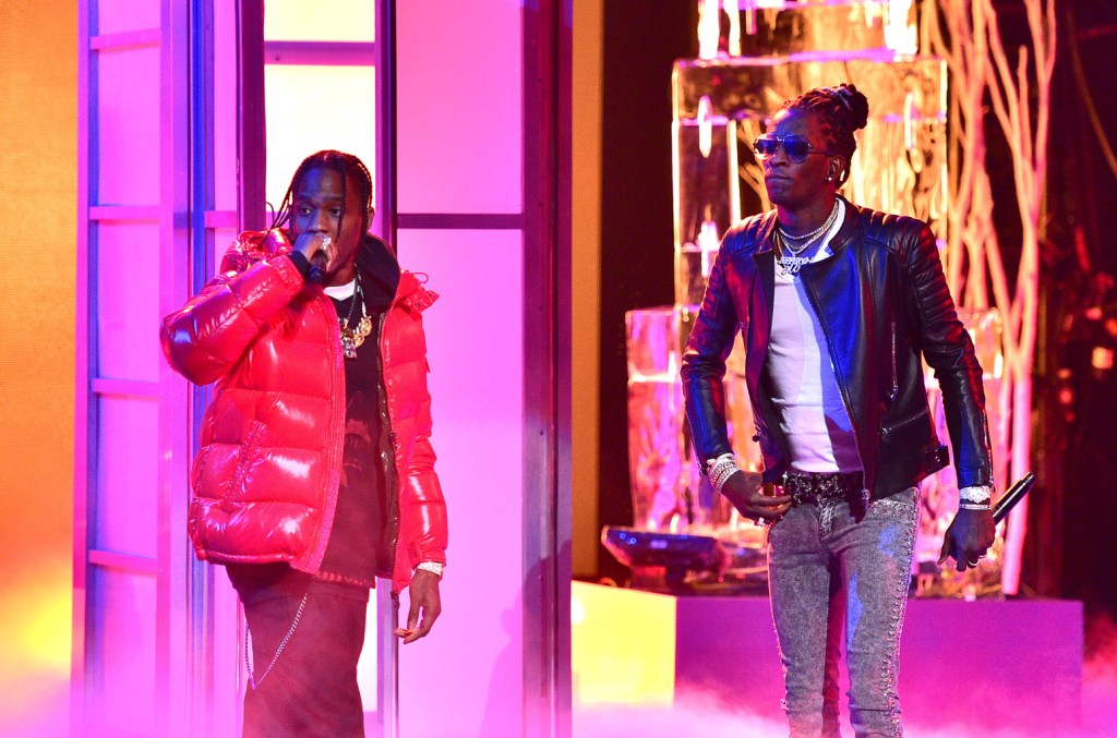 Young Thug Hit The Studio With Travis Scott, Lil Baby