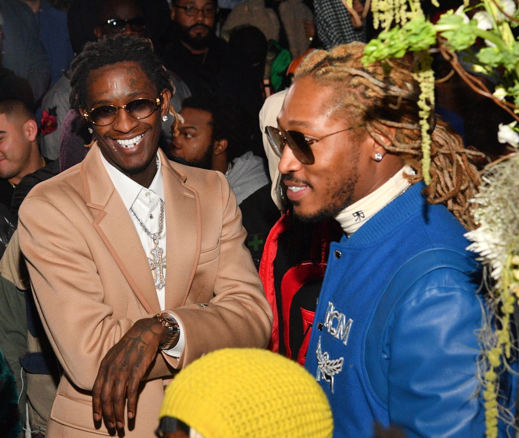 Young Thug In The Studio With Future, Travis Scott &